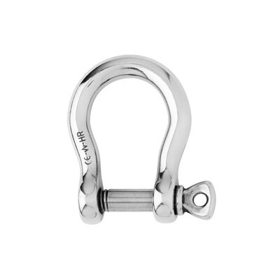 HR self-locking bow shackle - dia 10 mm