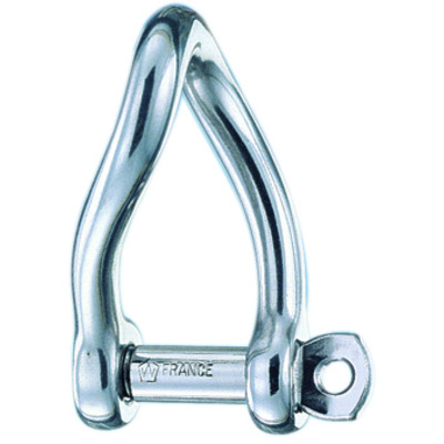 self-locking twisted shackle - dia 5 mm