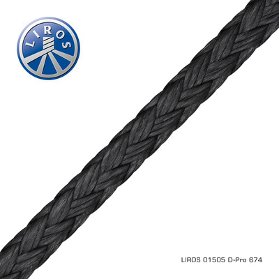 Dyneema d-pro 2.5, noir profond